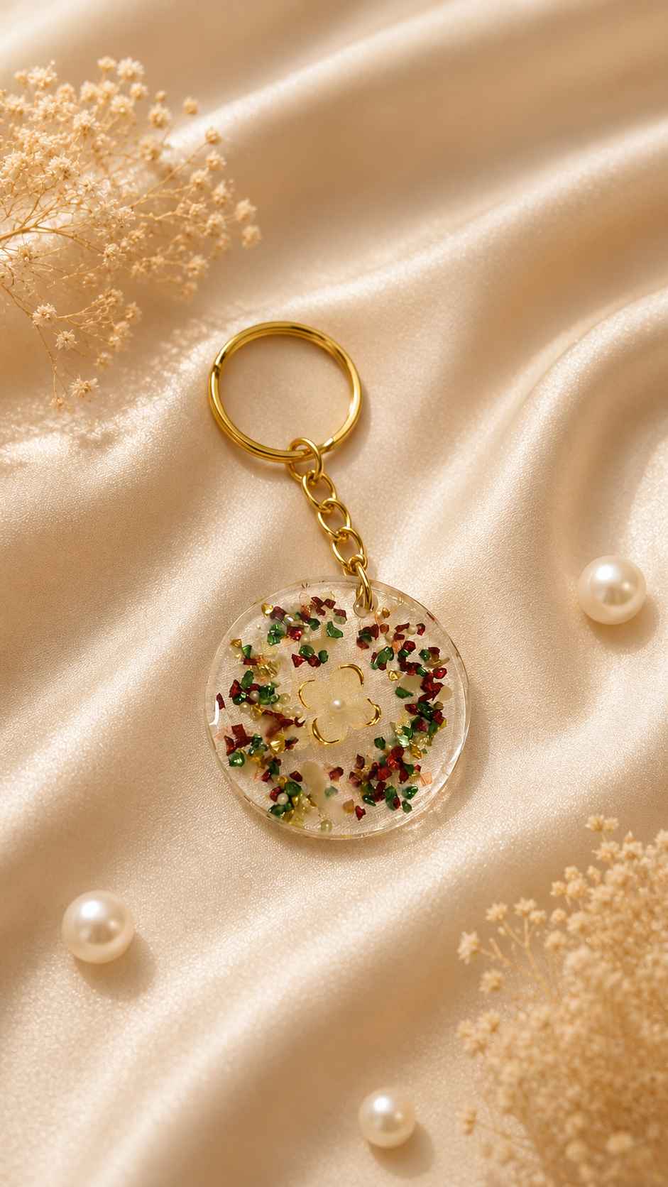 Resin Luxury Keychain