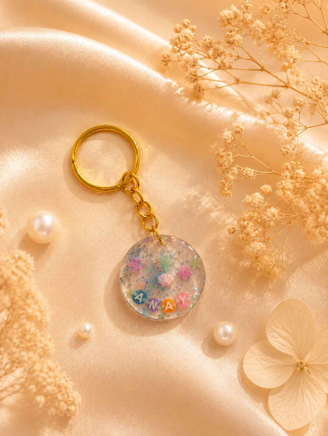 Resin Luxury Keychain