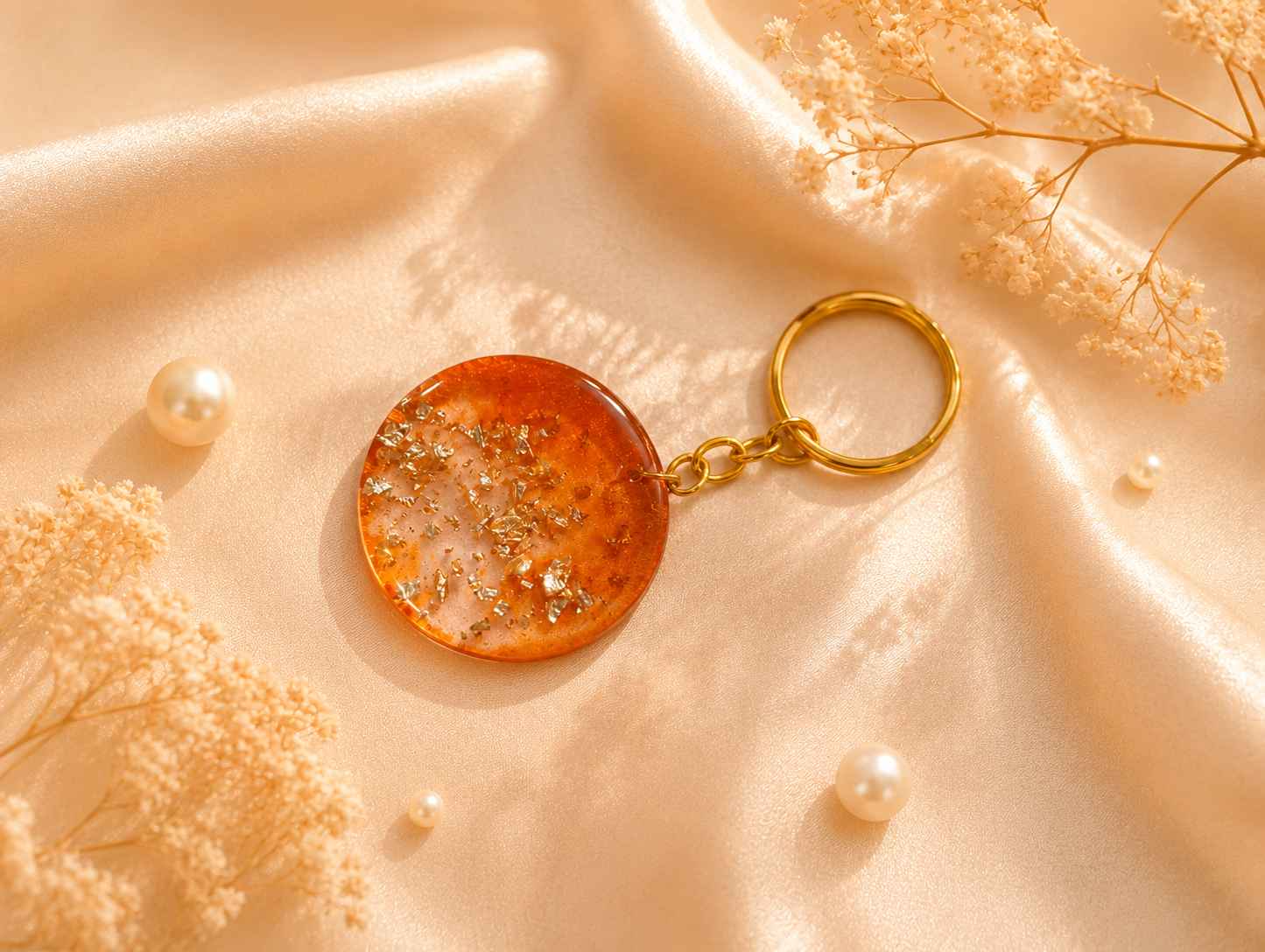 Resin Luxury Keychain