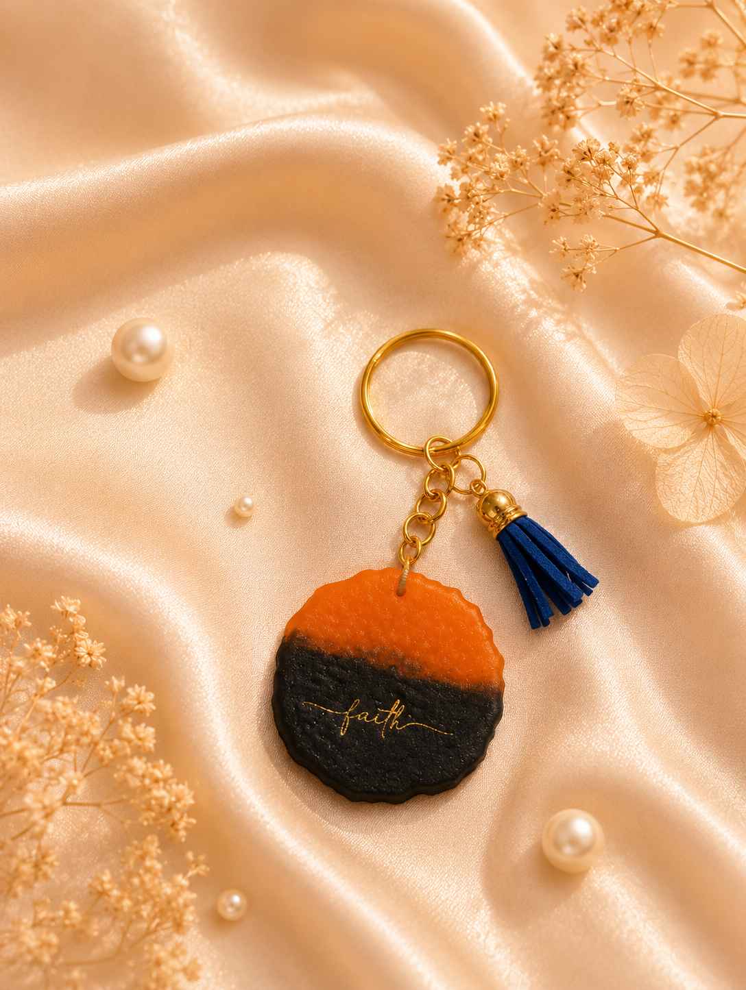 Resin Luxury Keychain