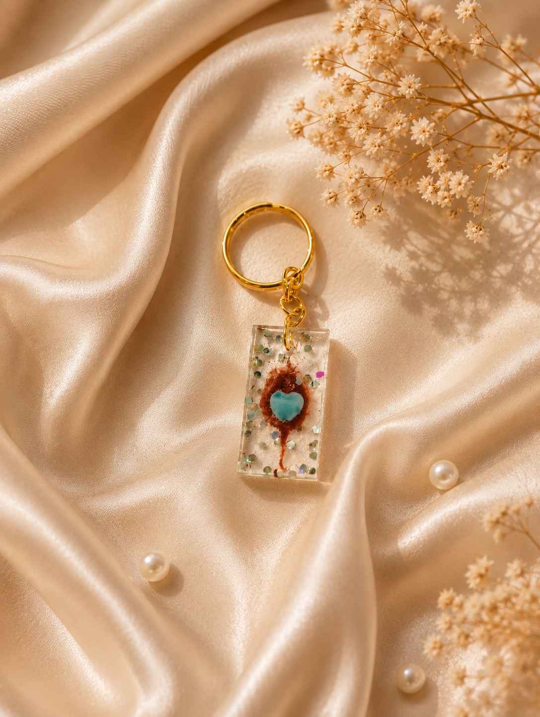 Resin Luxury Keychain
