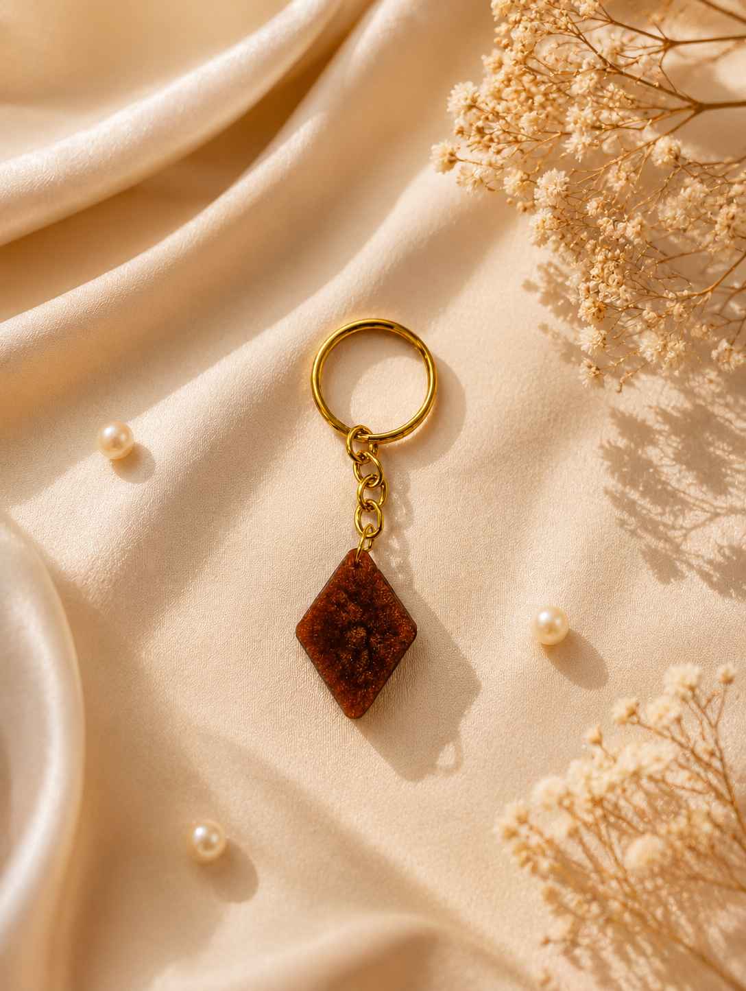Resin Luxury Keychain