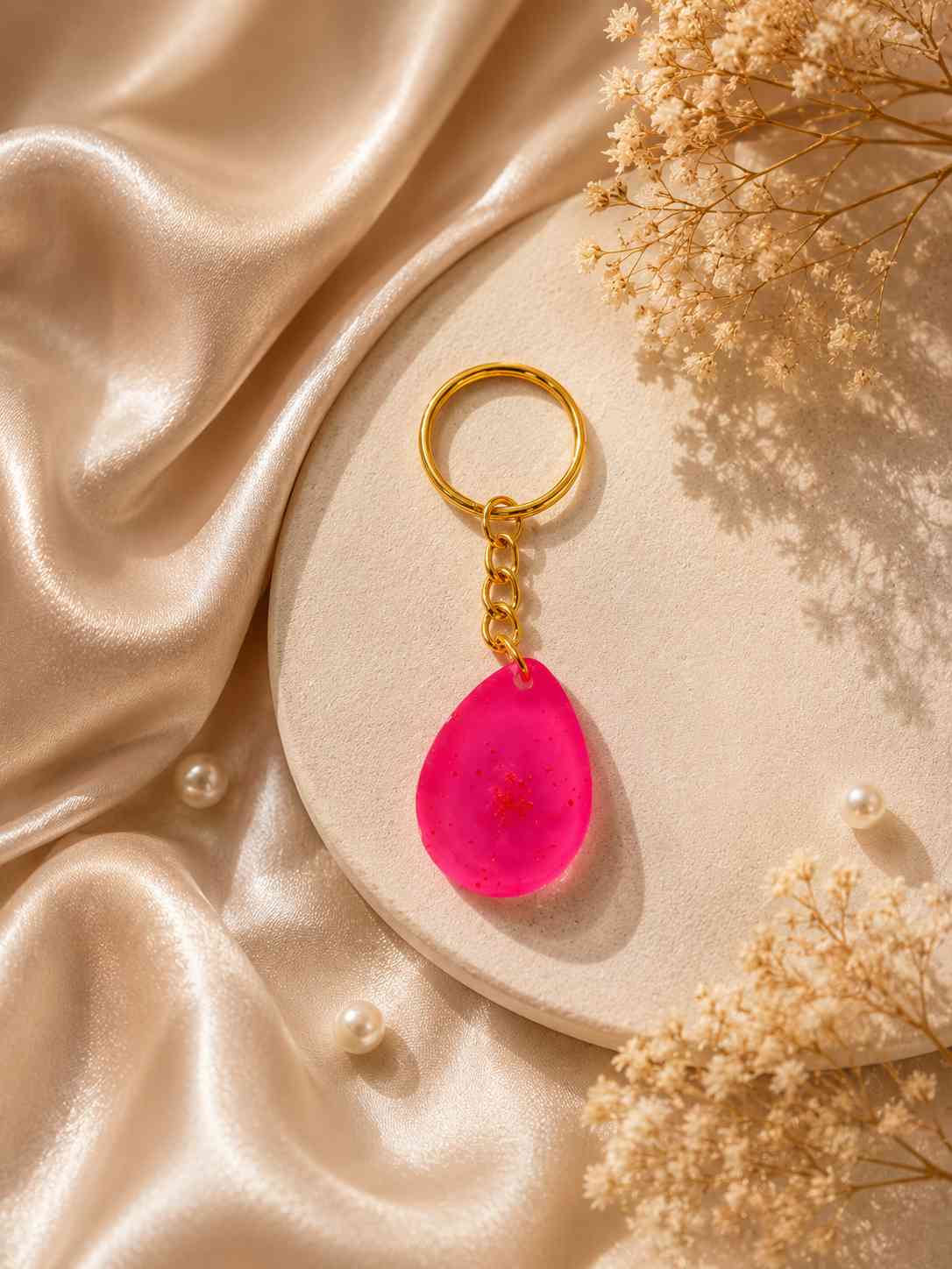 Resin Luxury Keychain