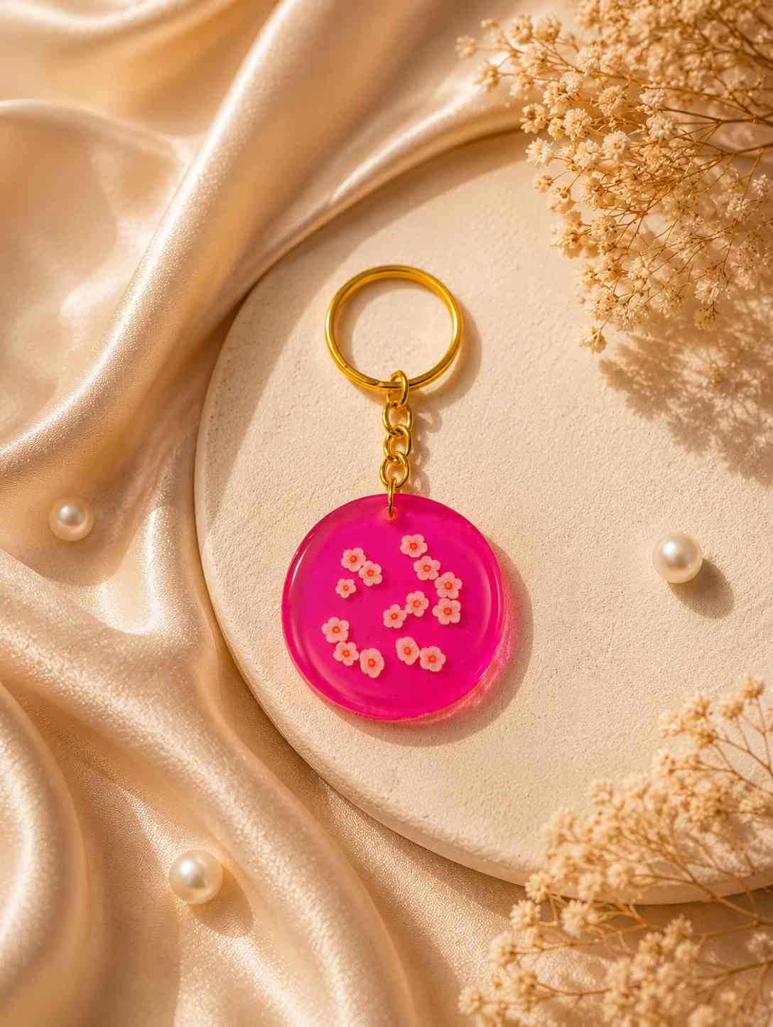 Resin Luxury Keychain