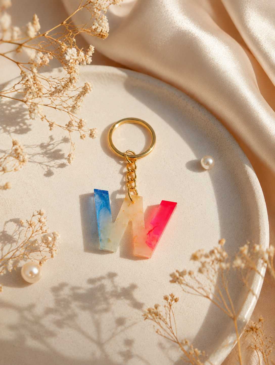 Resin Luxury Keychain