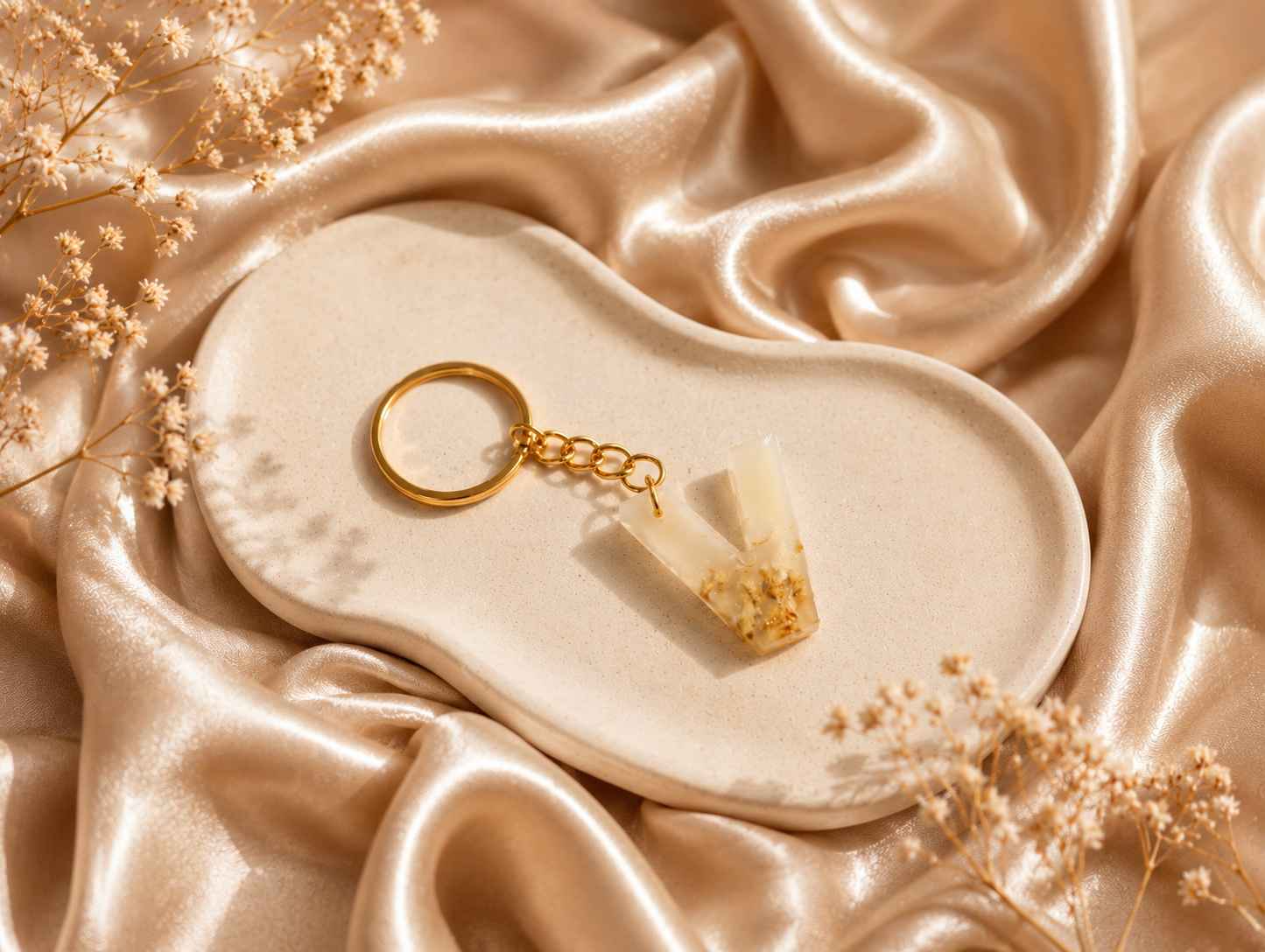 Resin Luxury Keychain