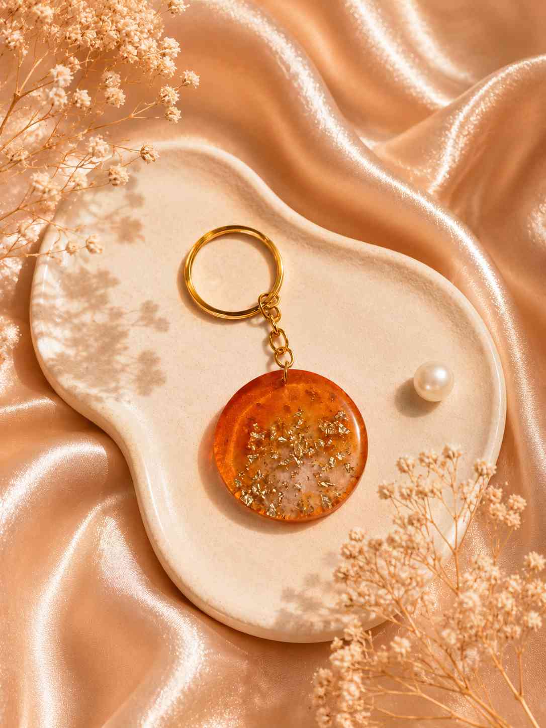 Resin Luxury Keychain