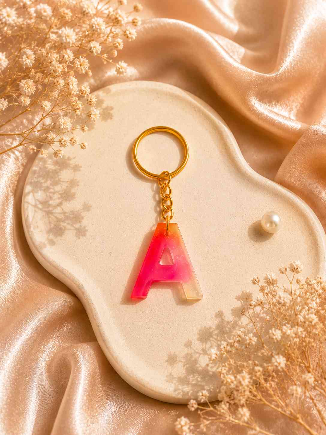 Resin Luxury Keychain