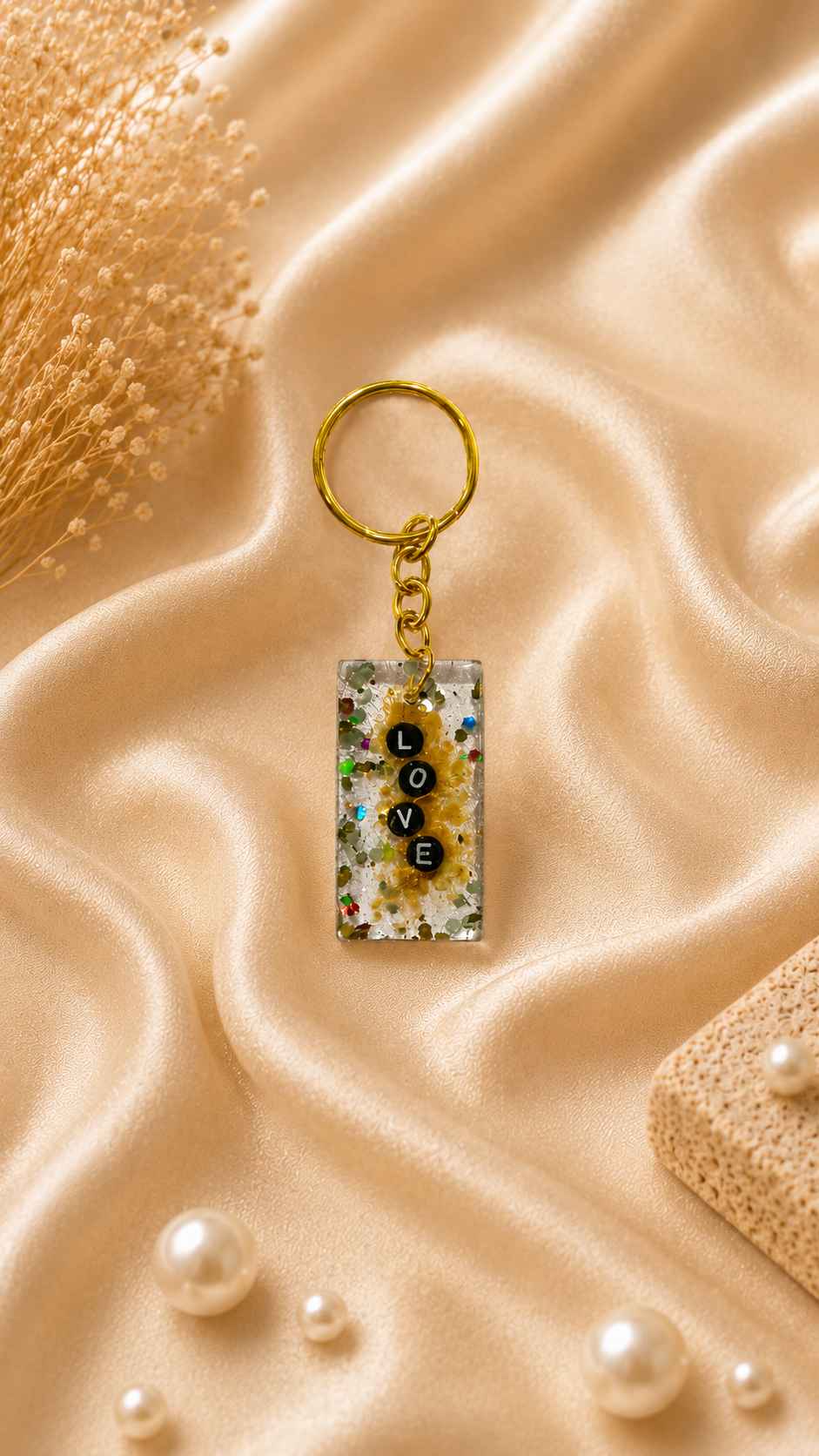 Resin Luxury Keychain