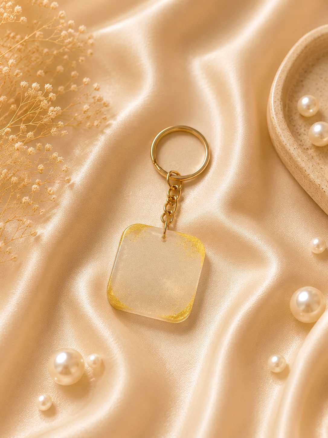 Resin Luxury Keychain