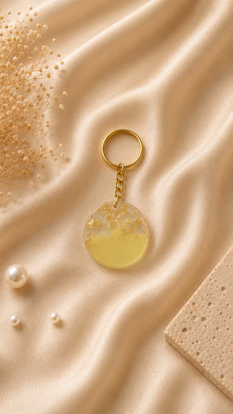 Resin Luxury Keychain