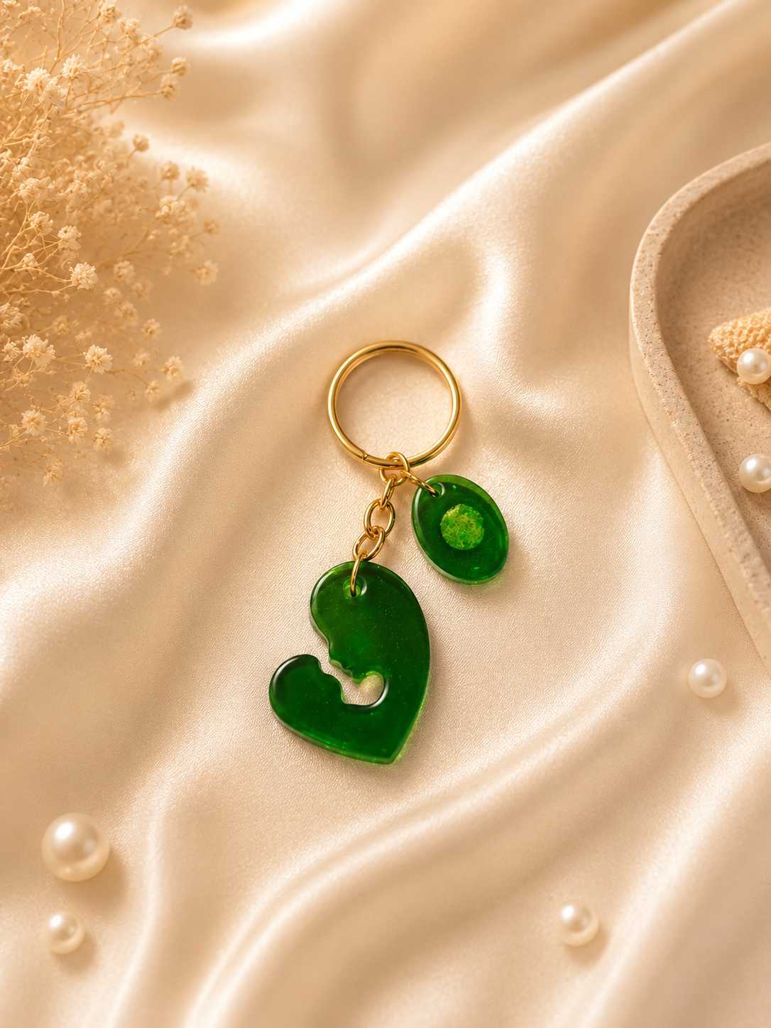 Resin Luxury Keychain