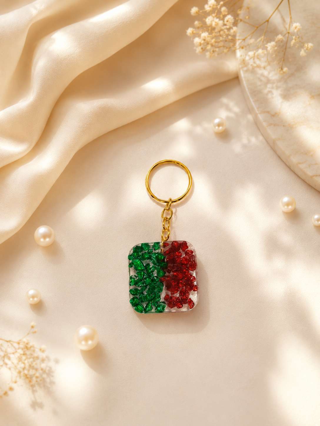 Resin Luxury Keychain