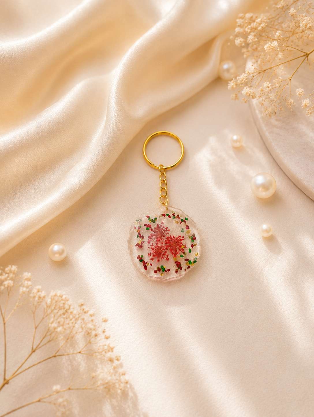 Resin Luxury Keychain
