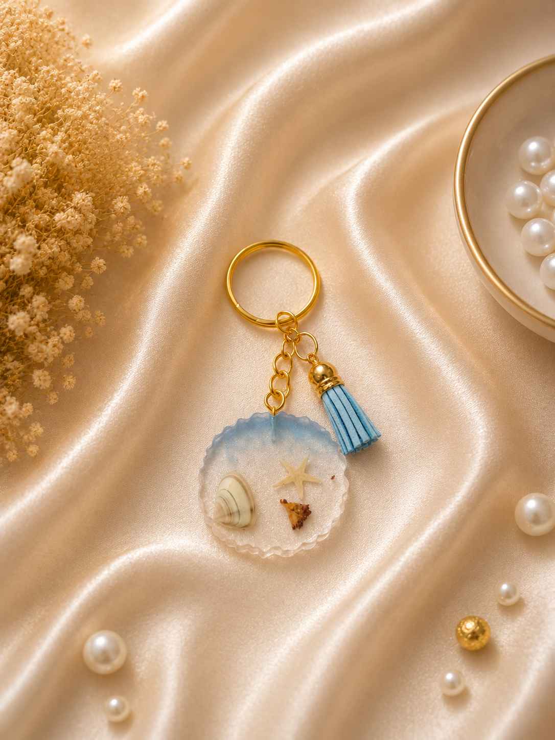 Resin Luxury Keychain
