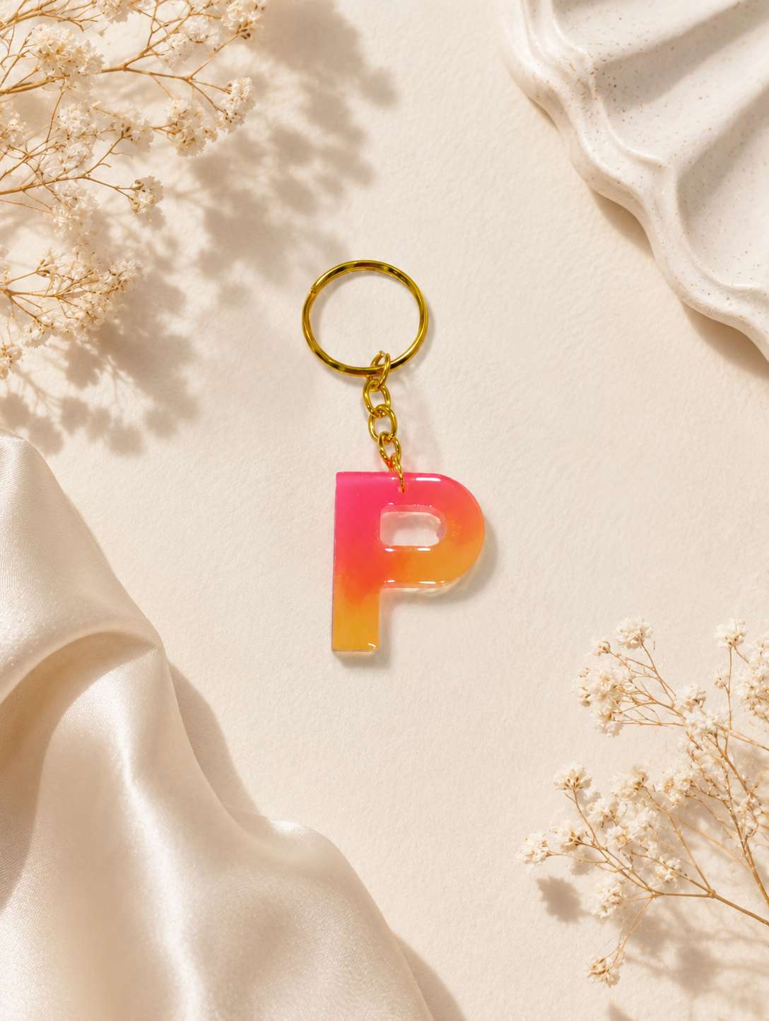 Resin Luxury Keychain