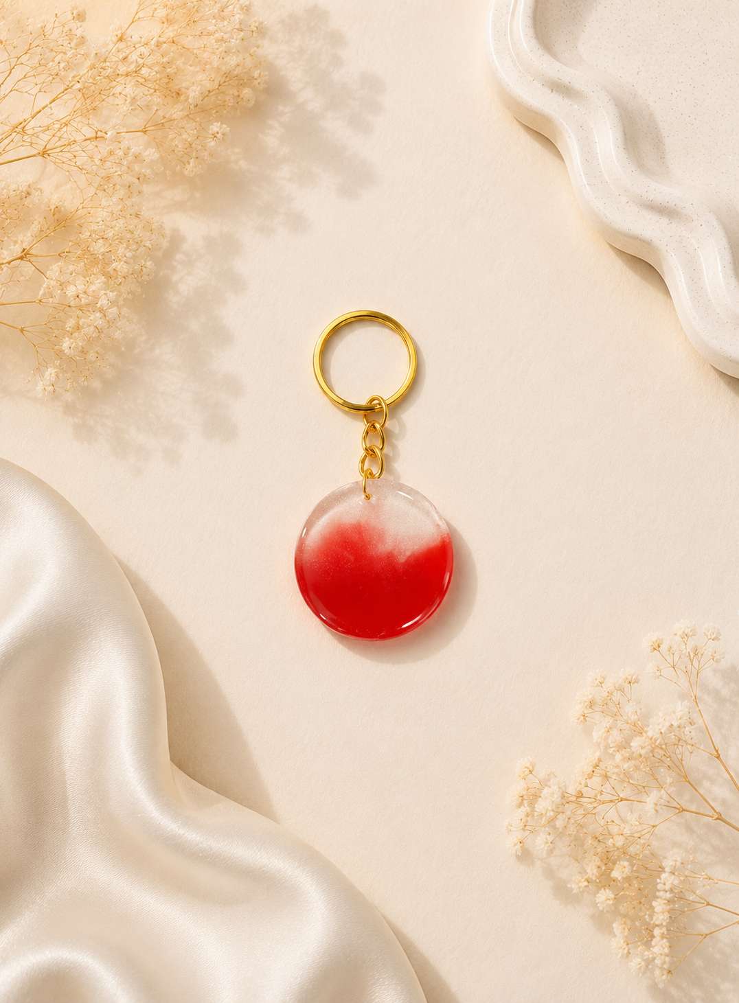 Resin Luxury Keychain