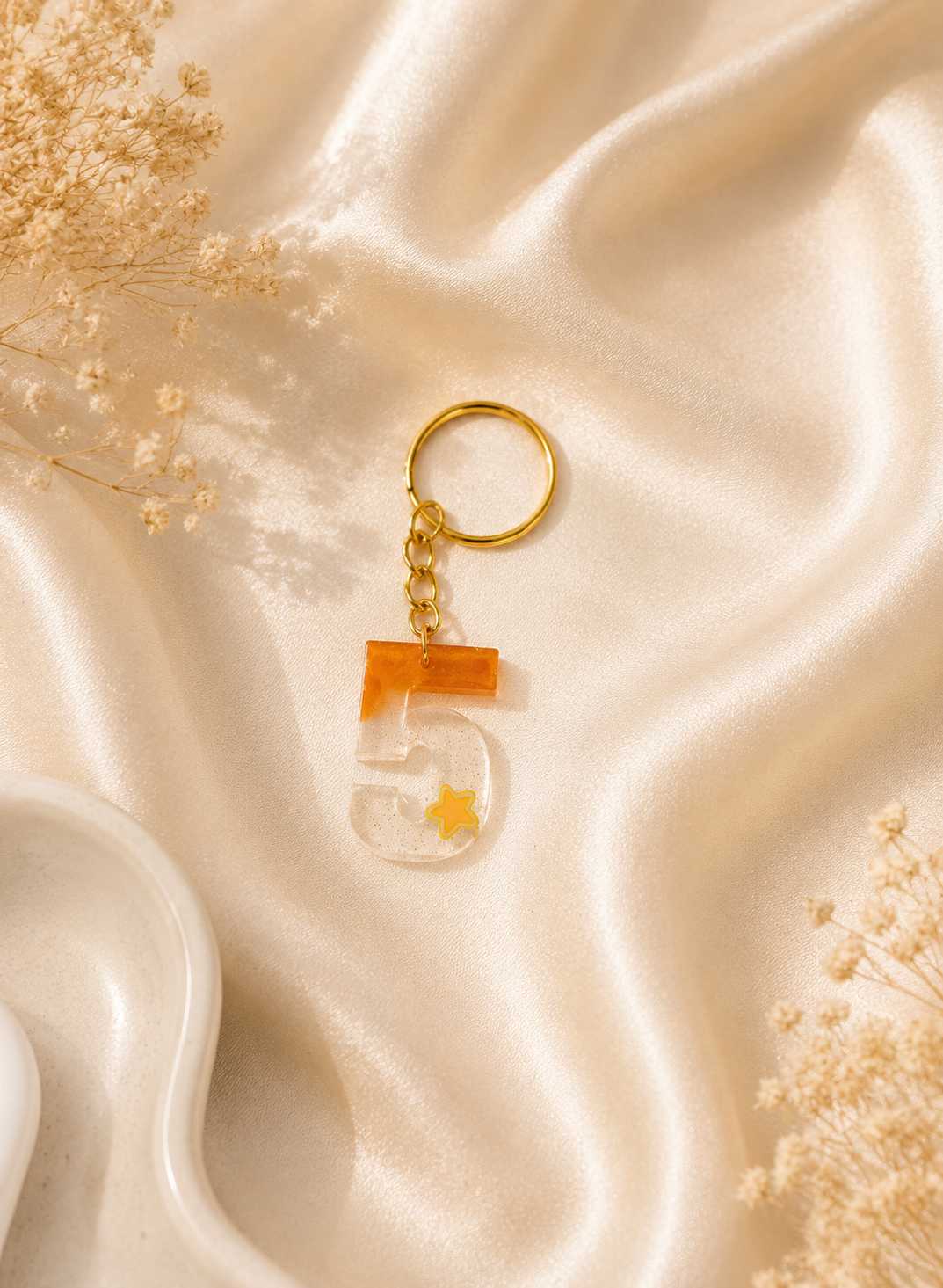 Resin Luxury Keychain