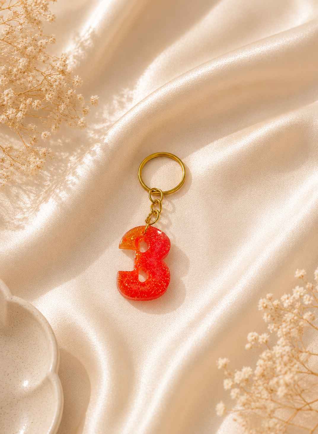 Resin Luxury Keychain