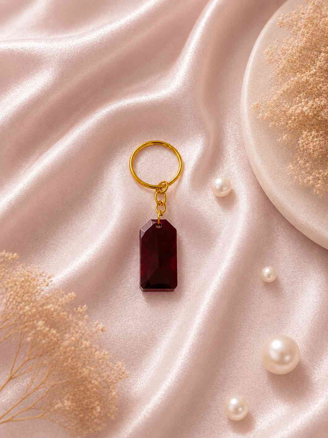 Resin Luxury Keychain
