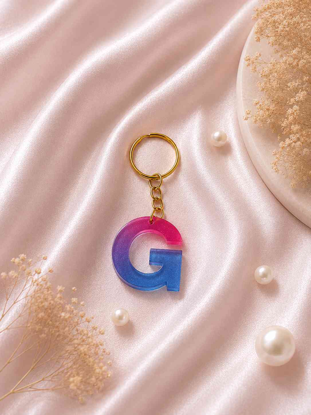 Resin Luxury Keychain