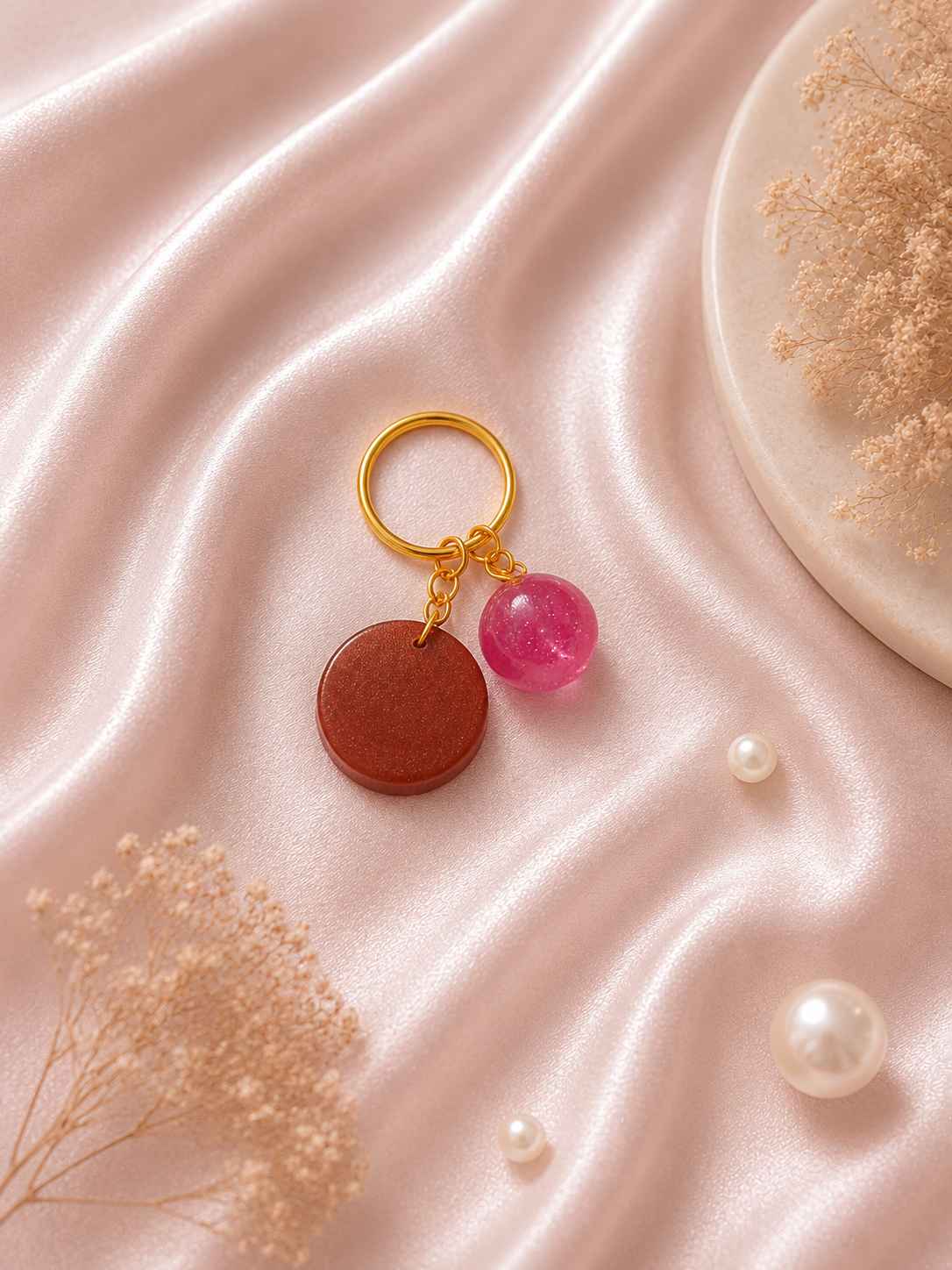 Resin Luxury Keychain