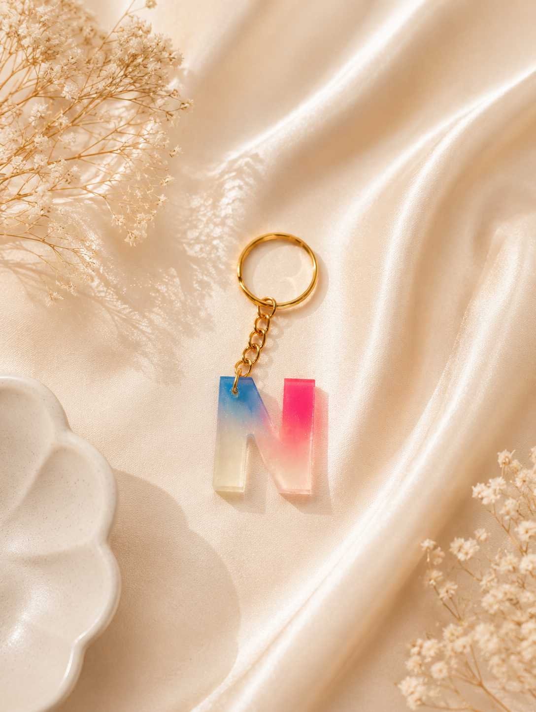 Resin Luxury Keychain