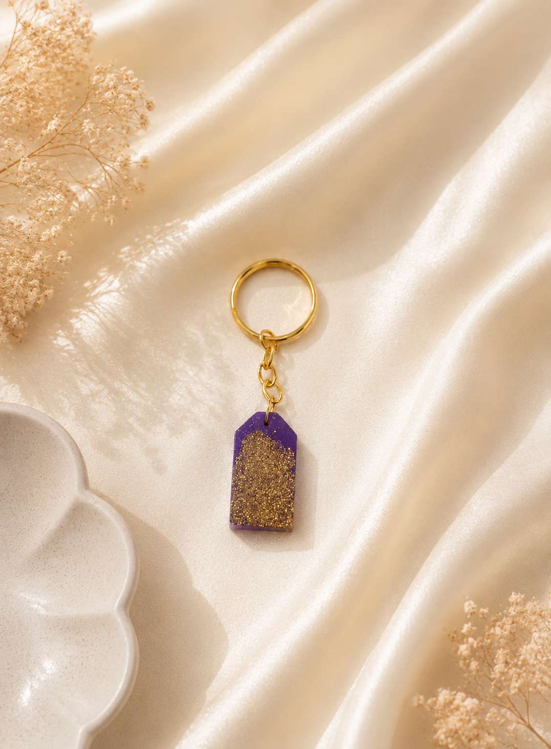 Resin Luxury Keychain