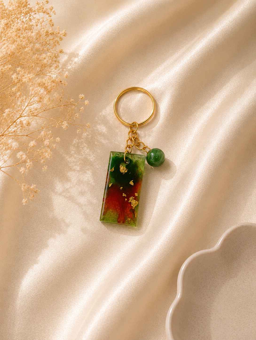 Resin Luxury Keychain