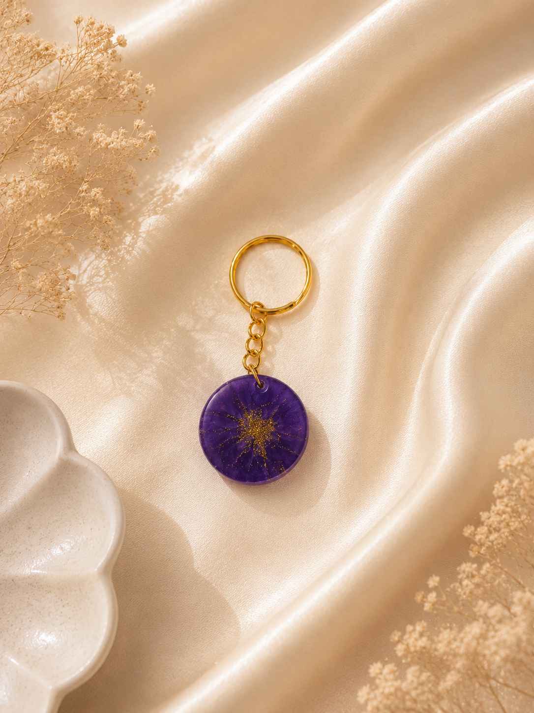 Resin Luxury Keychain