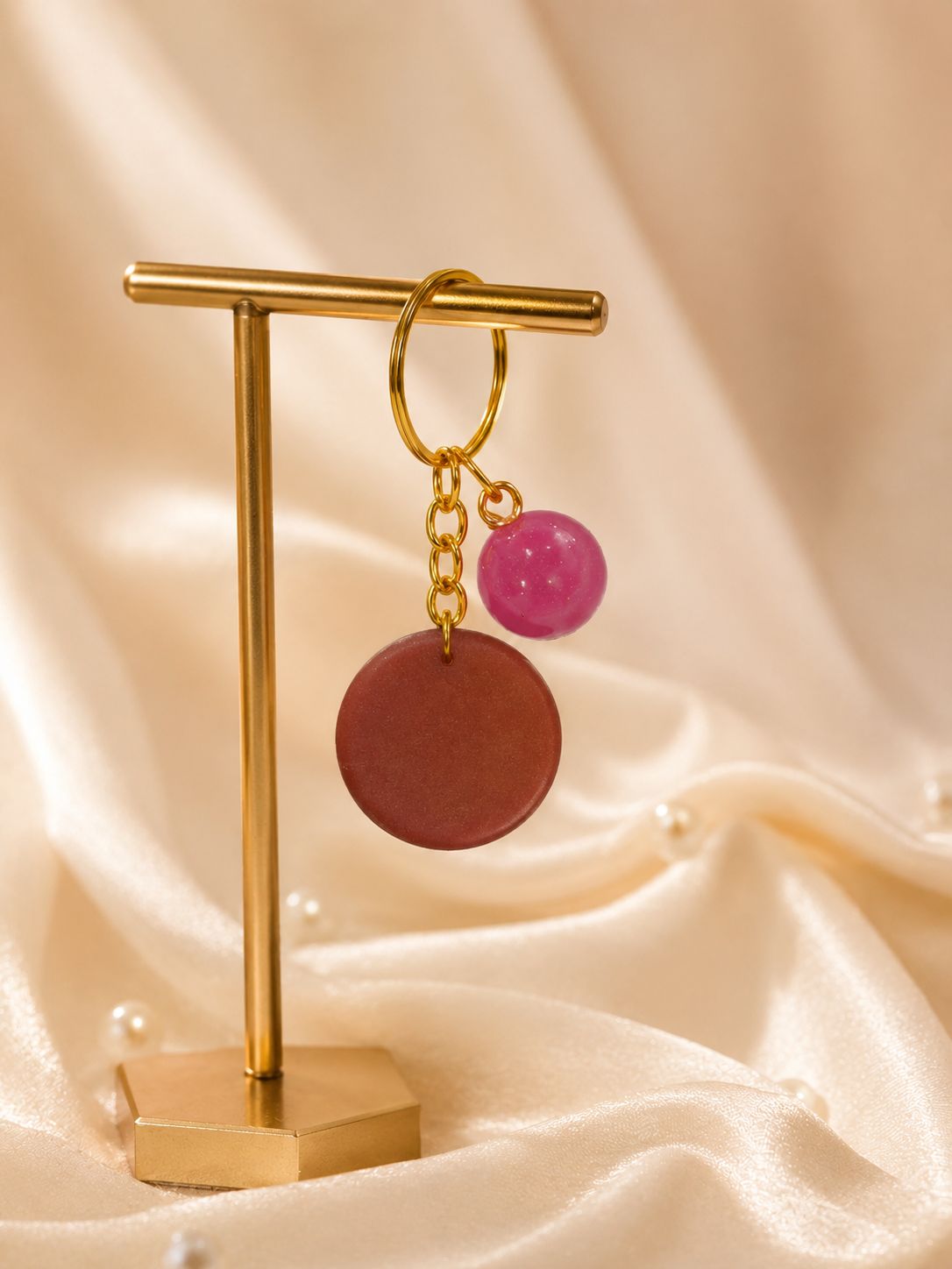 Resin Luxury Keychain