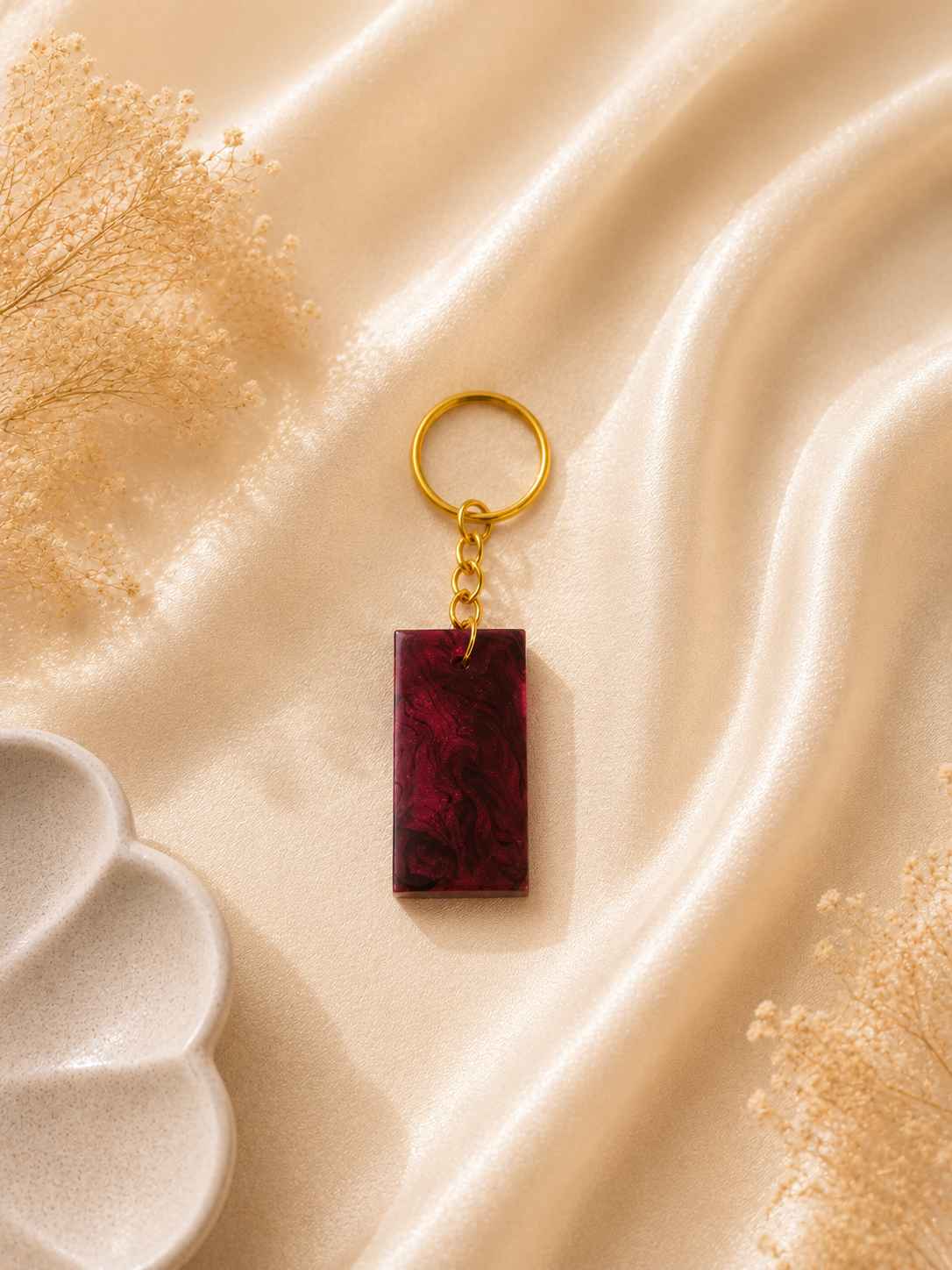Resin Luxury Keychain