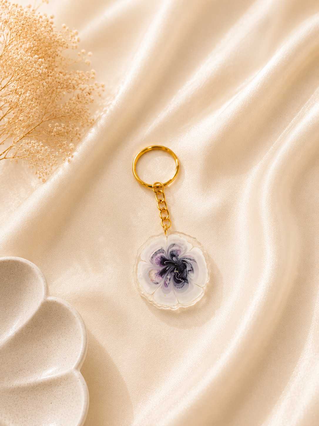 Resin Luxury Keychain