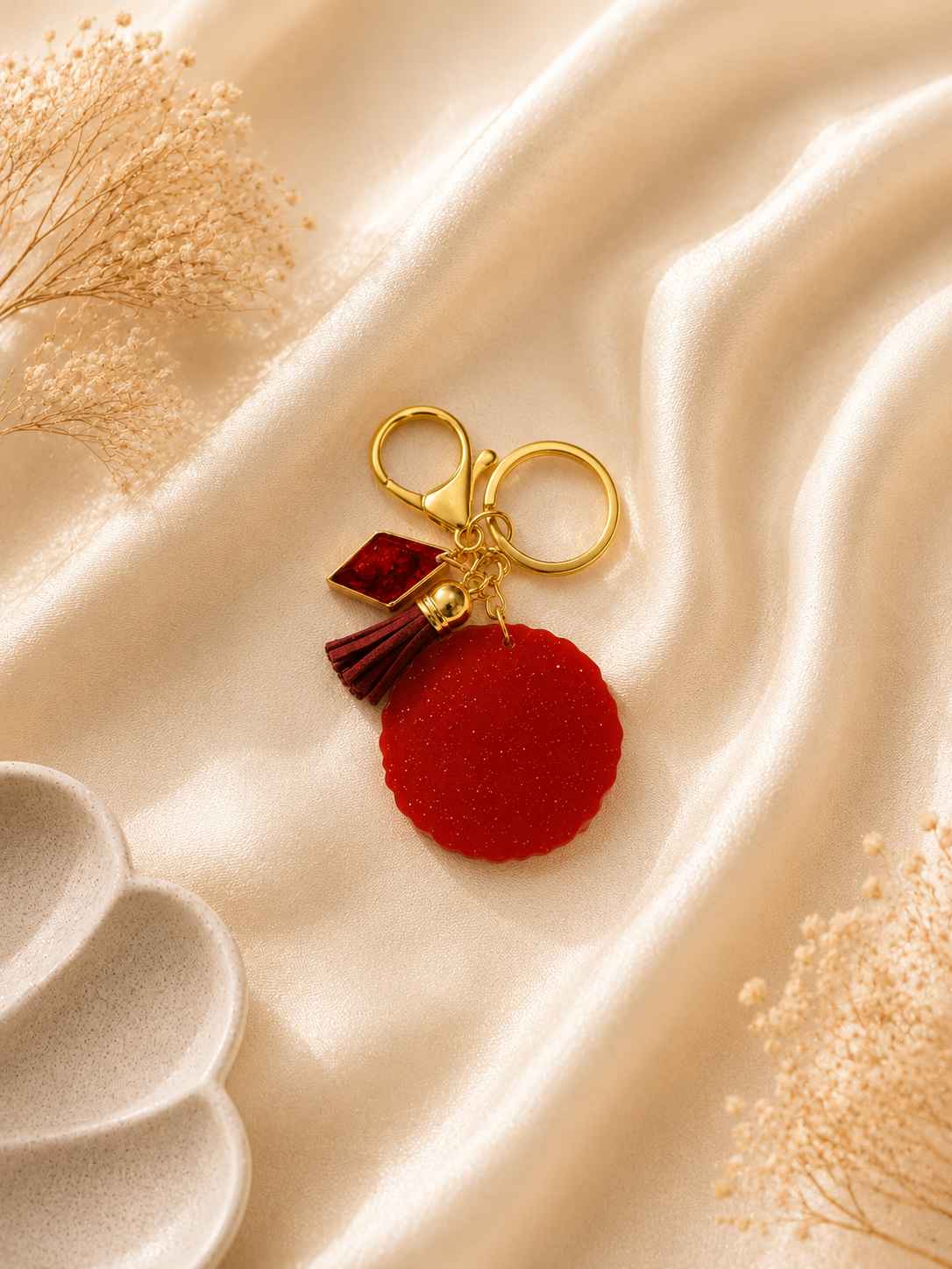 Resin Luxury Keychain
