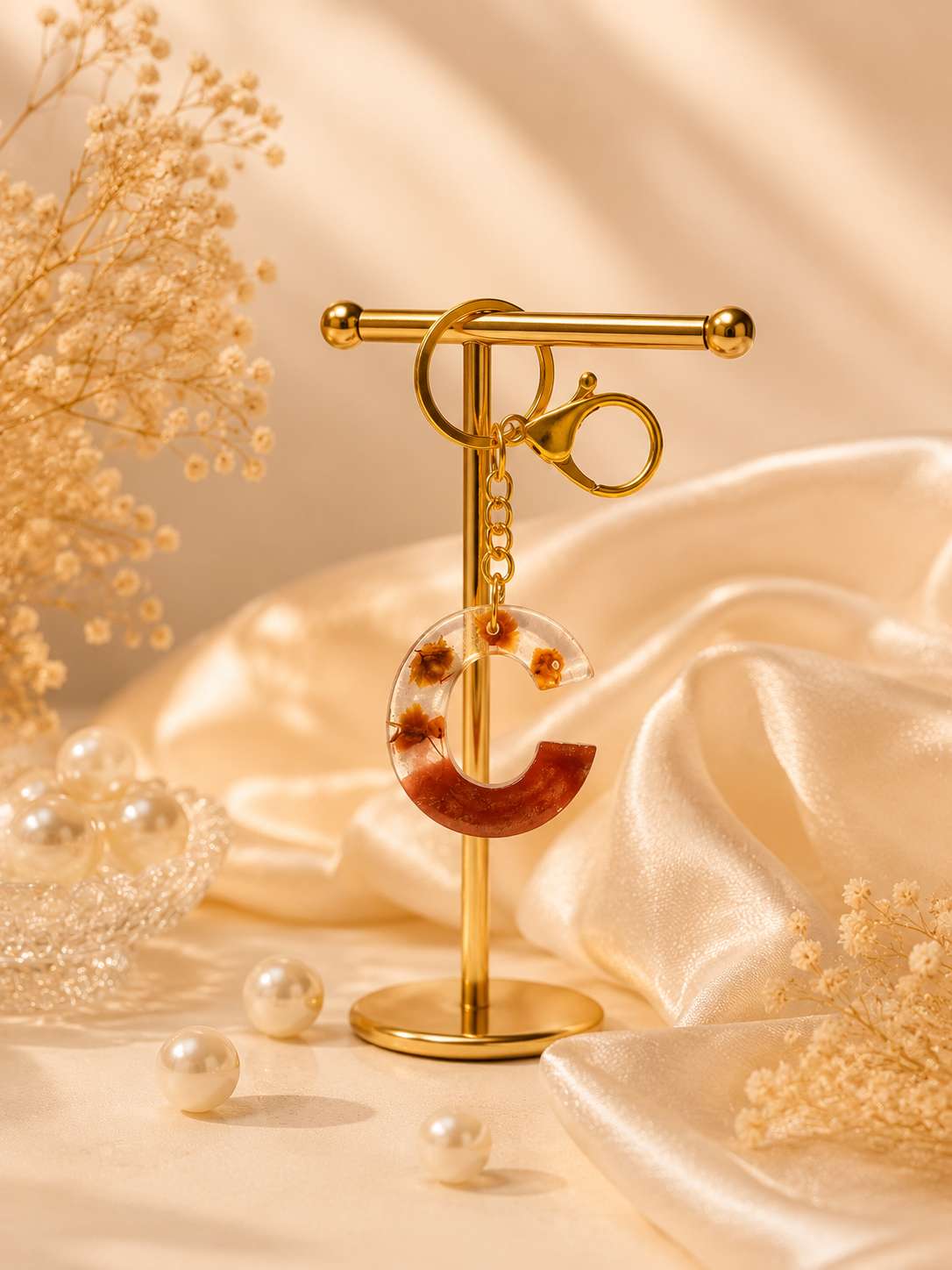 Resin Luxury Keychain