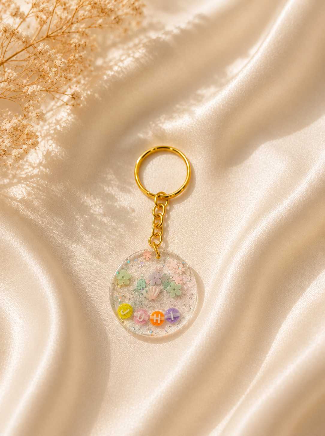 Resin Luxury Keychain