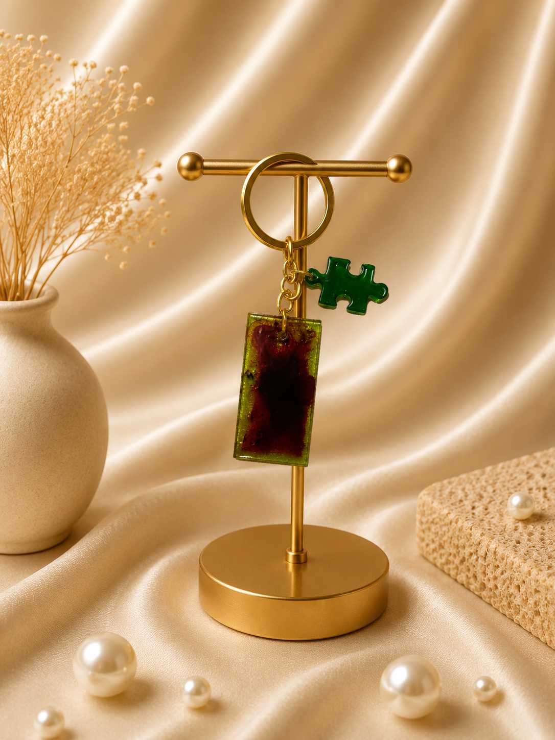 Resin Luxury Keychain