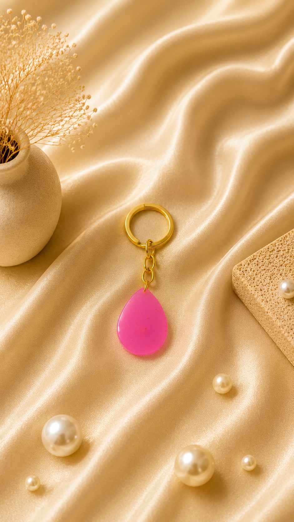 Resin Luxury Keychain