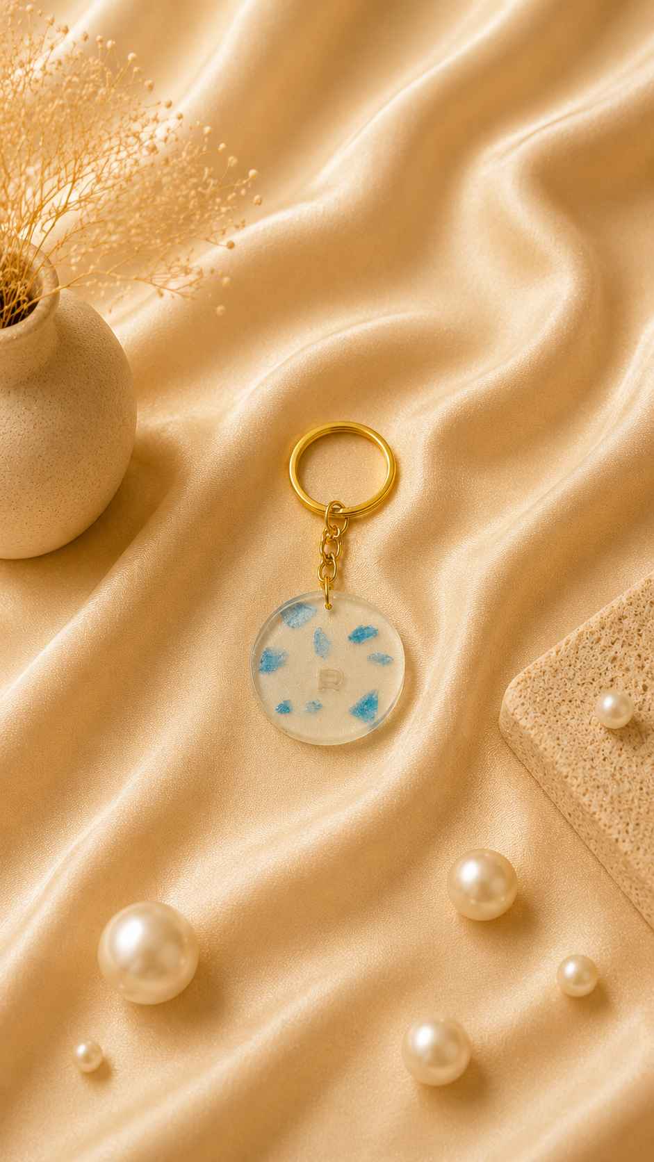 Resin Luxury Keychain
