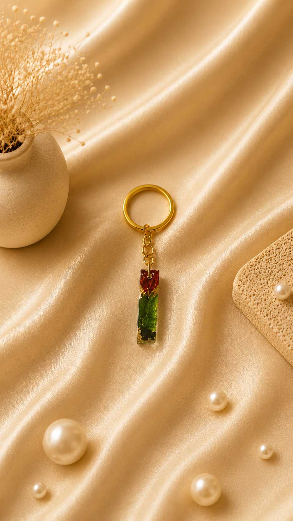 Resin Luxury Keychain