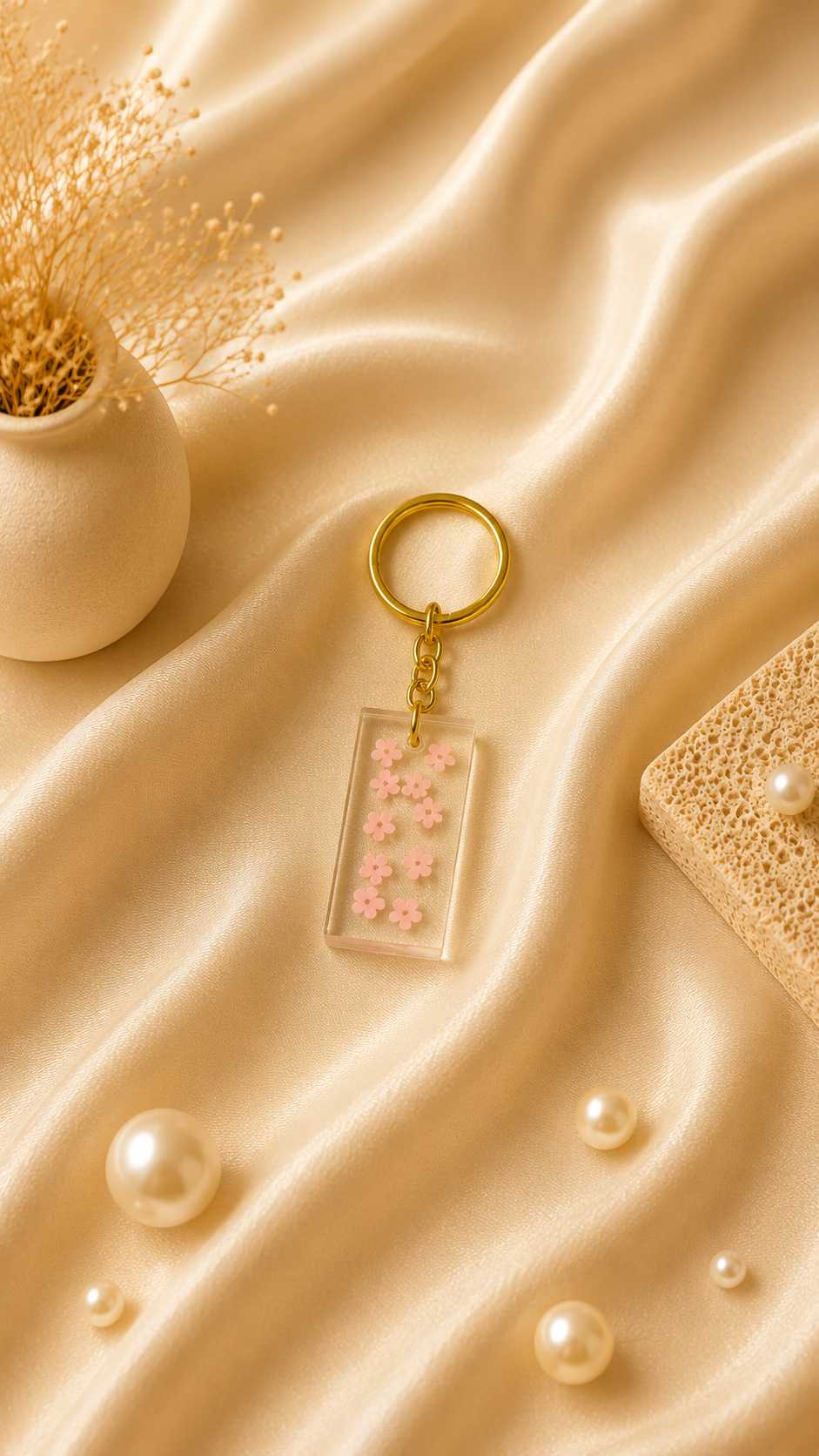 Resin Luxury Keychain