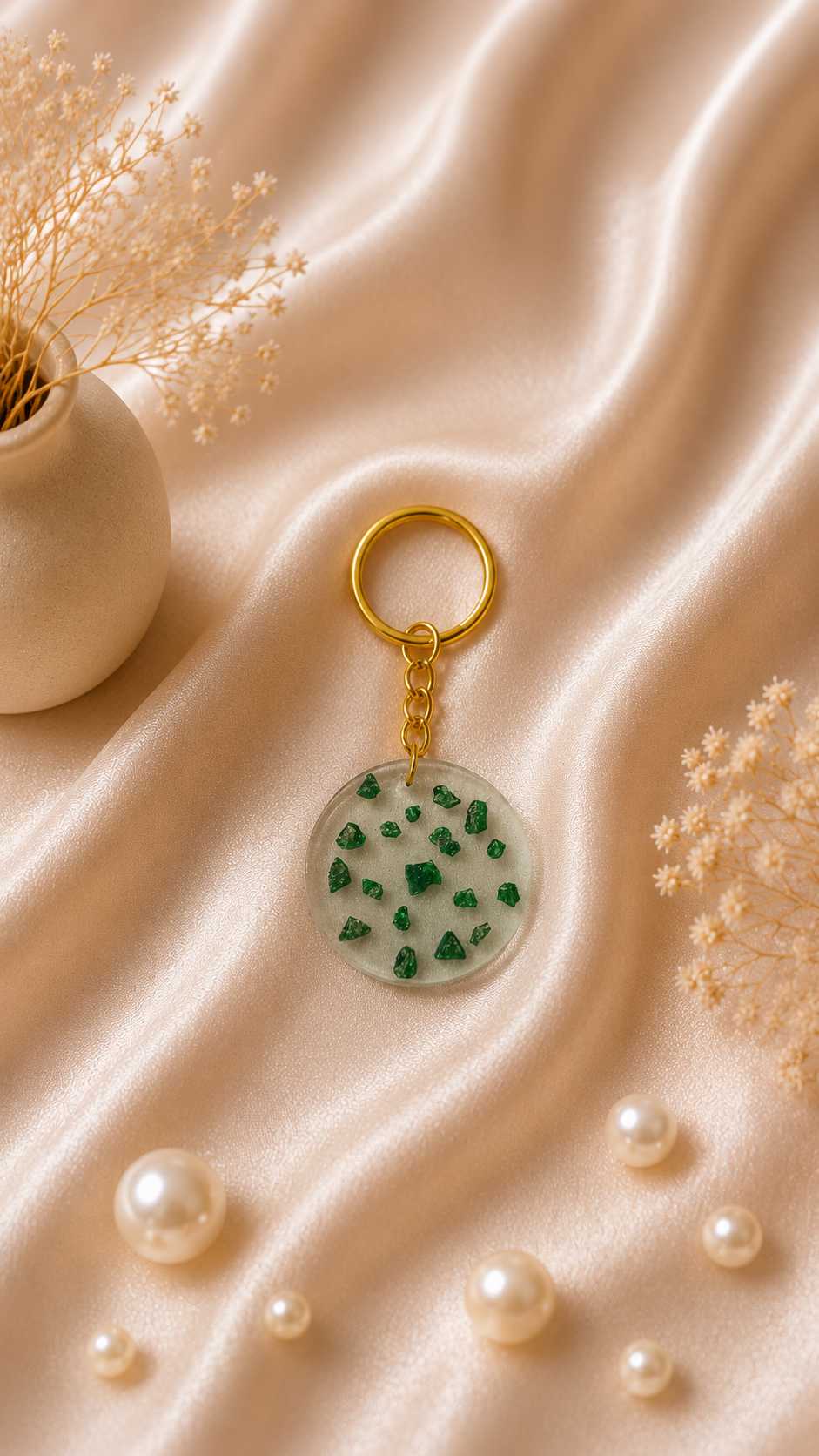 Resin Luxury Keychain