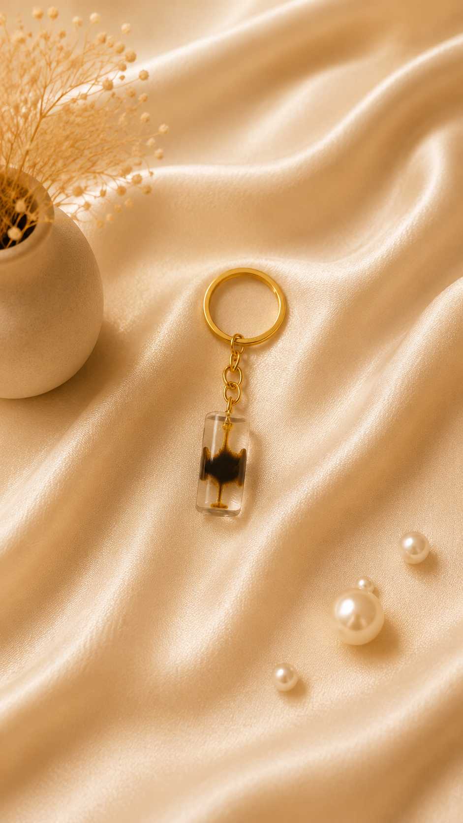 Resin Luxury Keychain