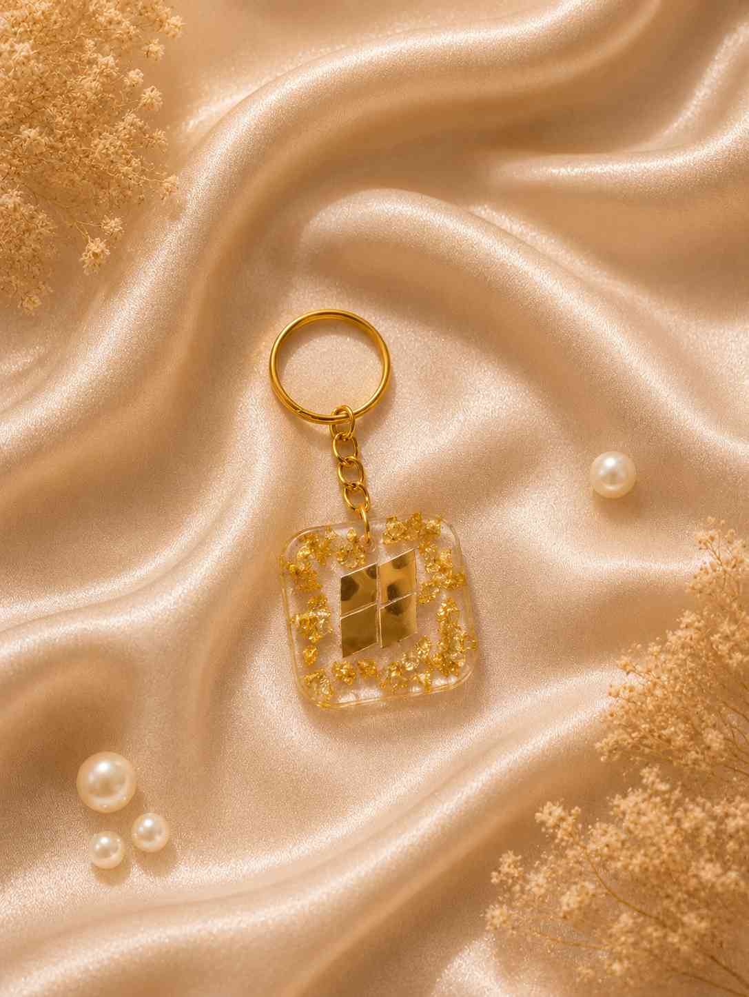 Resin Luxury Keychain