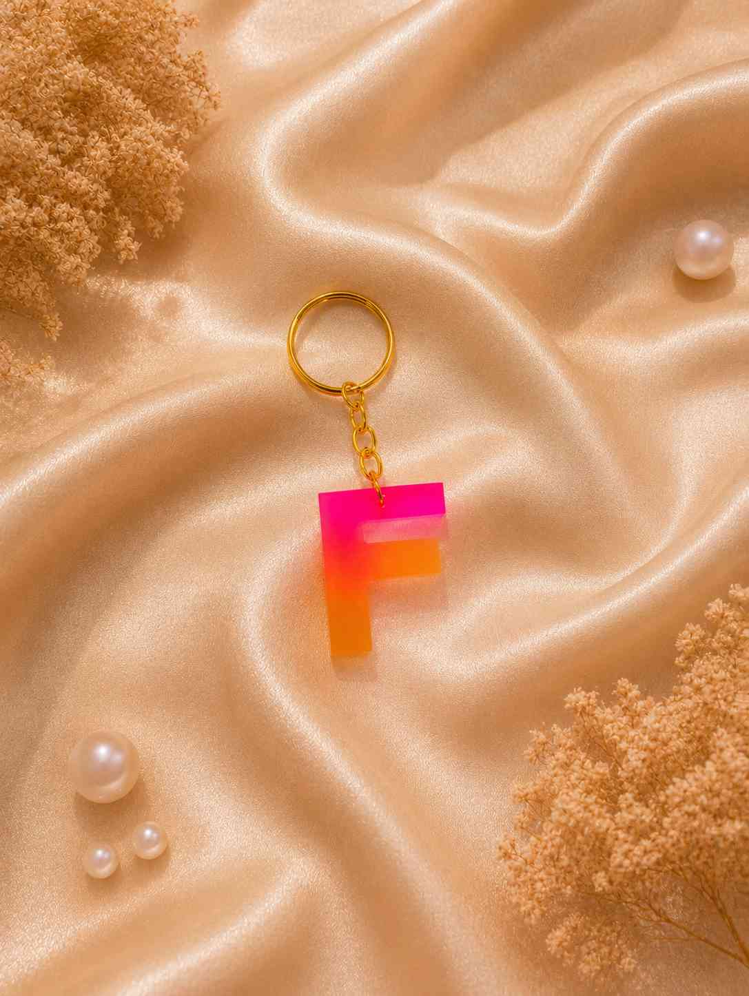 Resin Luxury Keychain