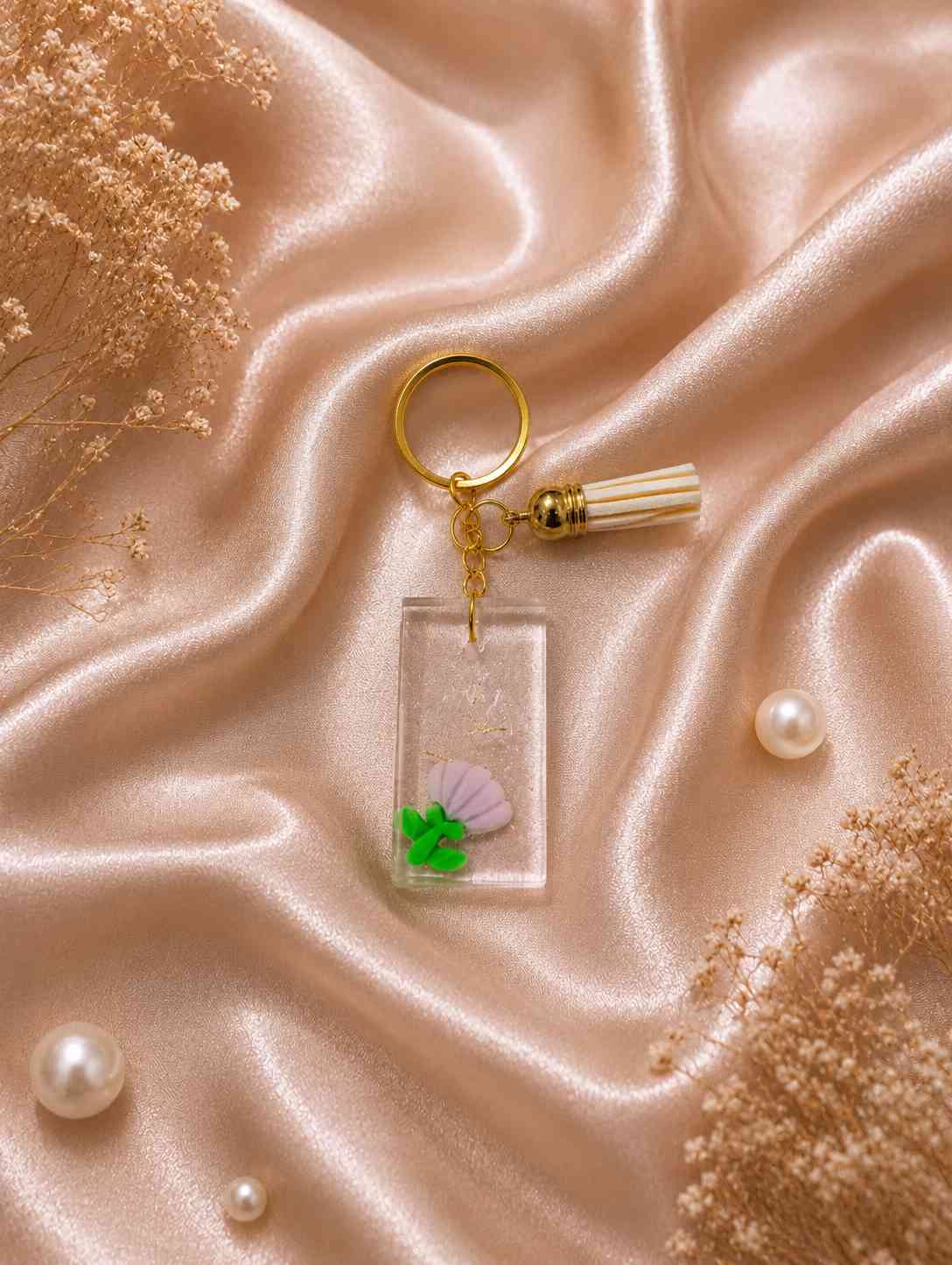 Resin Luxury Keychain