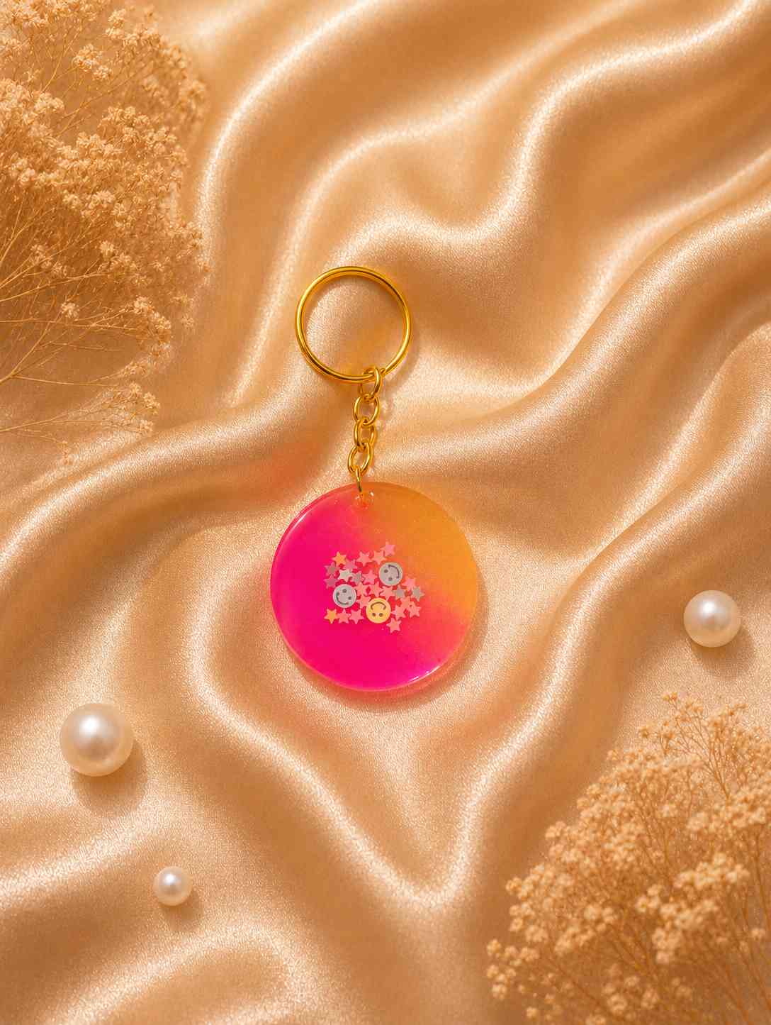 Resin Luxury Keychain