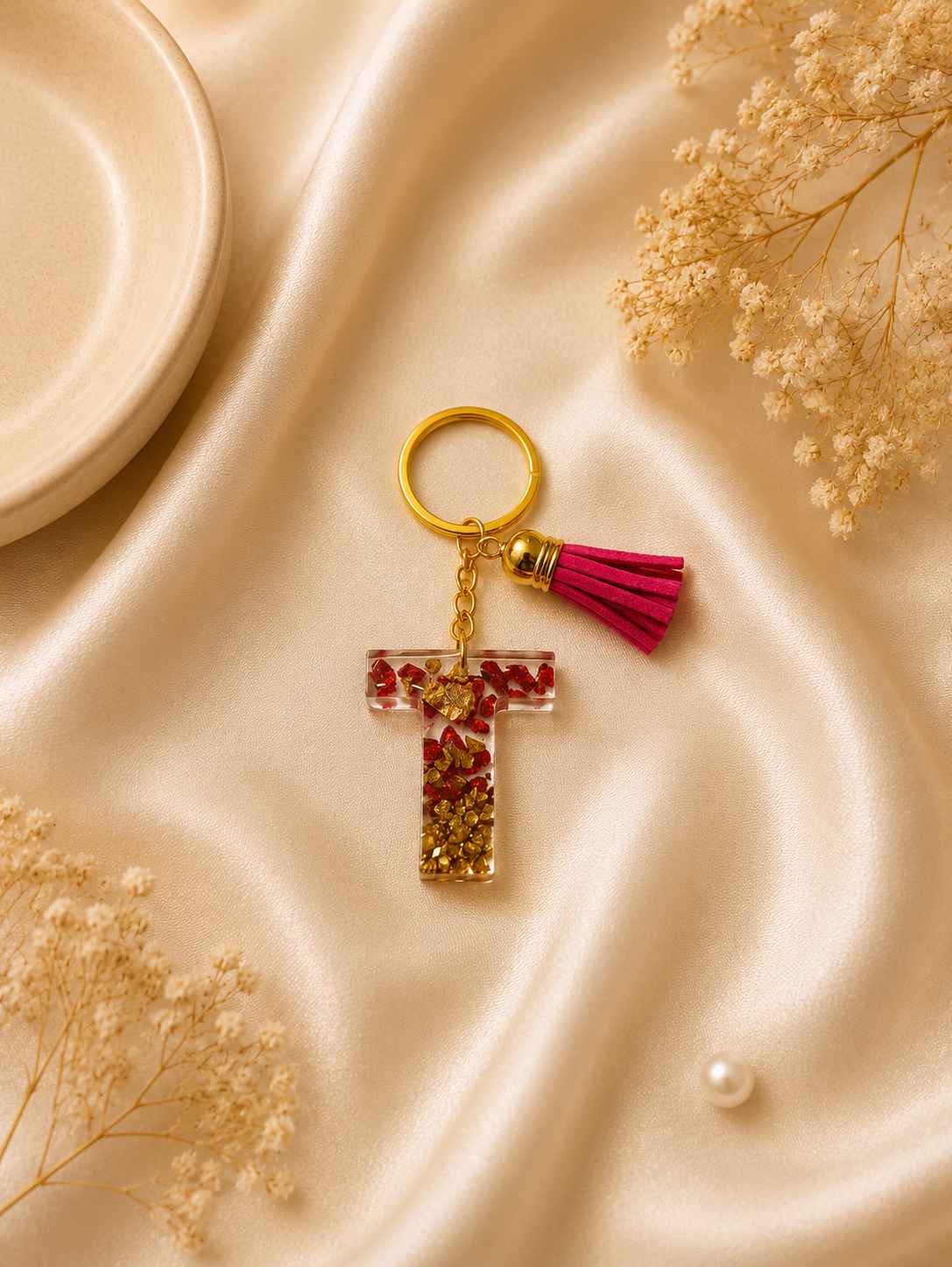 Resin Luxury Keychain