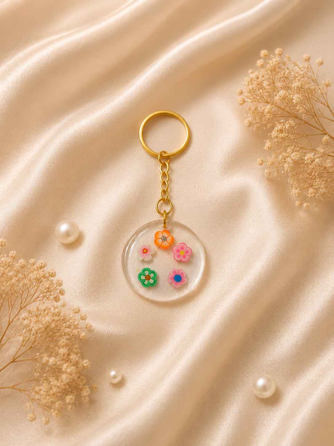 Resin Luxury Keychain
