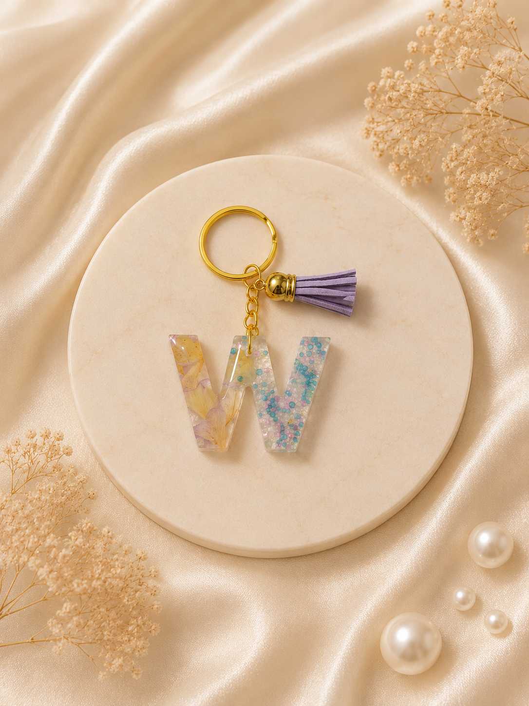 Resin Luxury Keychain
